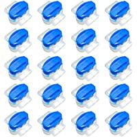 Rhorawill 20 conectores de cable con gel- resistentes al agua- abrazaderas de conexión para robot cortacésped…